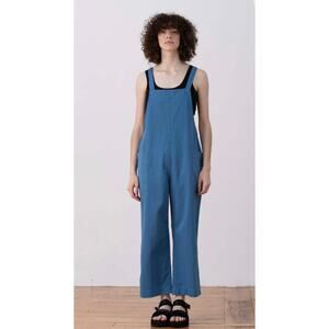 Ali Golden Overalls Jumper Faded Indigo Blue Jumpsuit Medium Cotton Utility